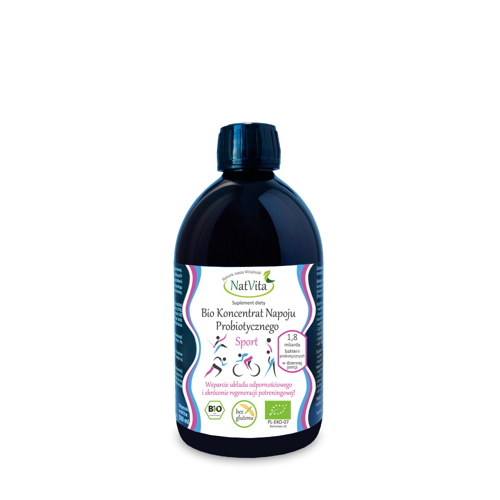 Intenson Eko koncentrat napoju probiotycznego owoce lasu 500ml