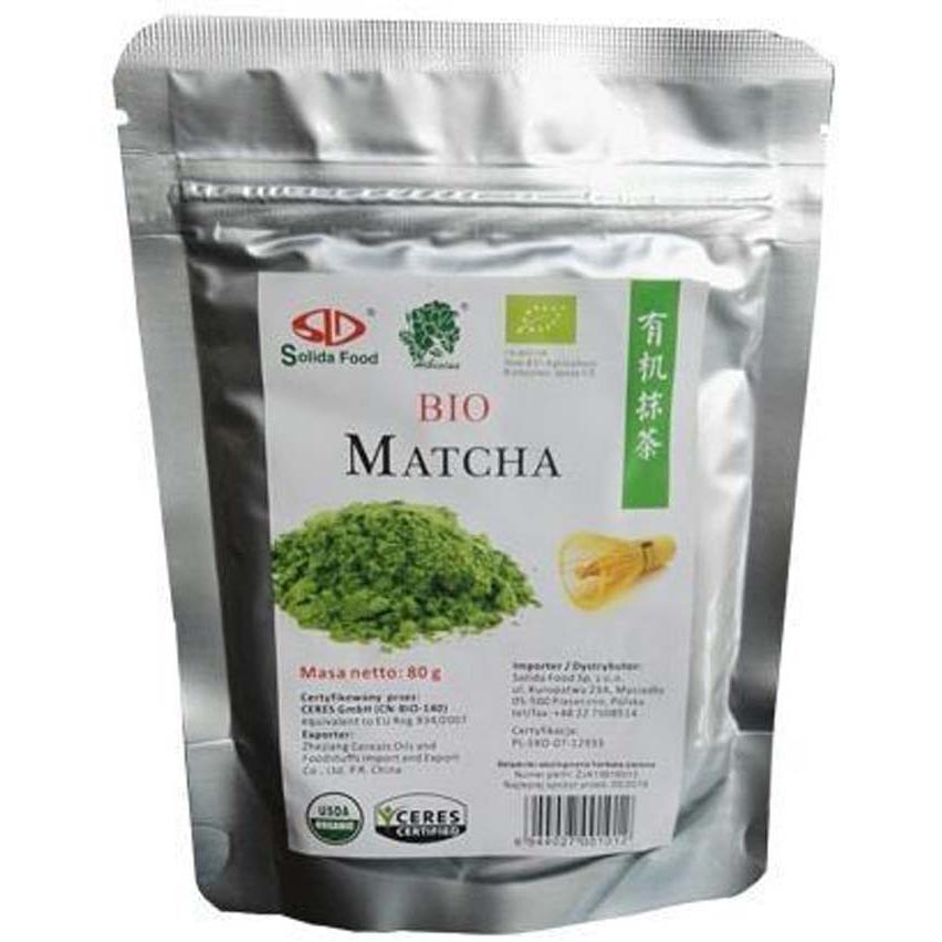 SOLIDA FOOD Herbata matcha bio 80g
