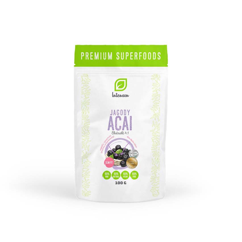 Intenson Ekstrakt jagód acai 4:1 100g