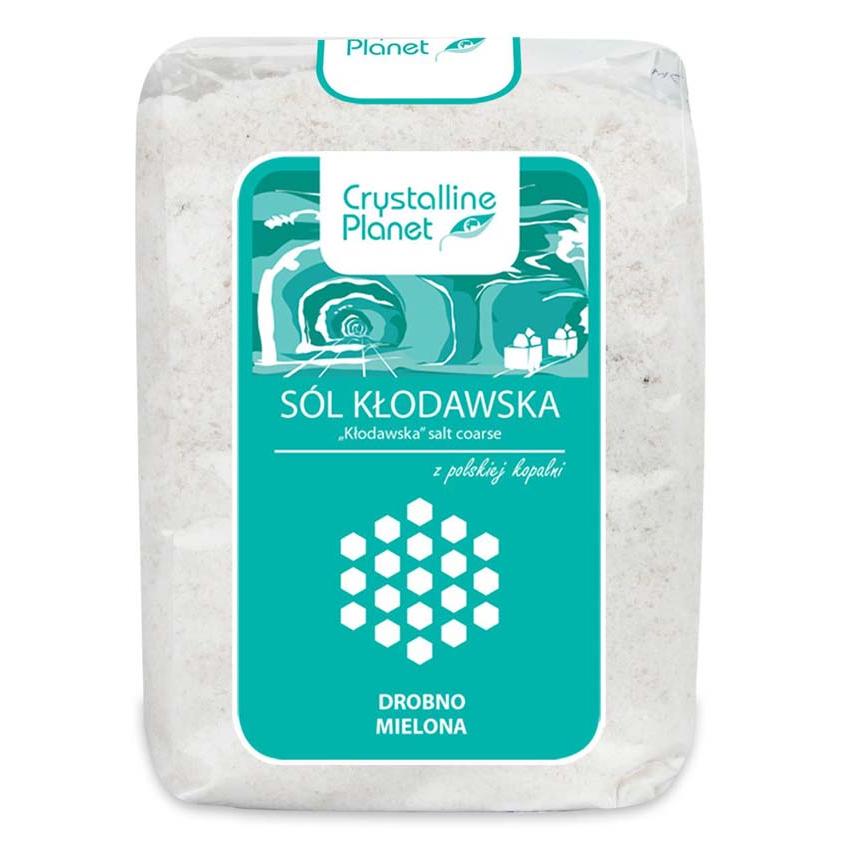 CRYSTALLINE PLANET Sól kłodawska grubo mielona 600g