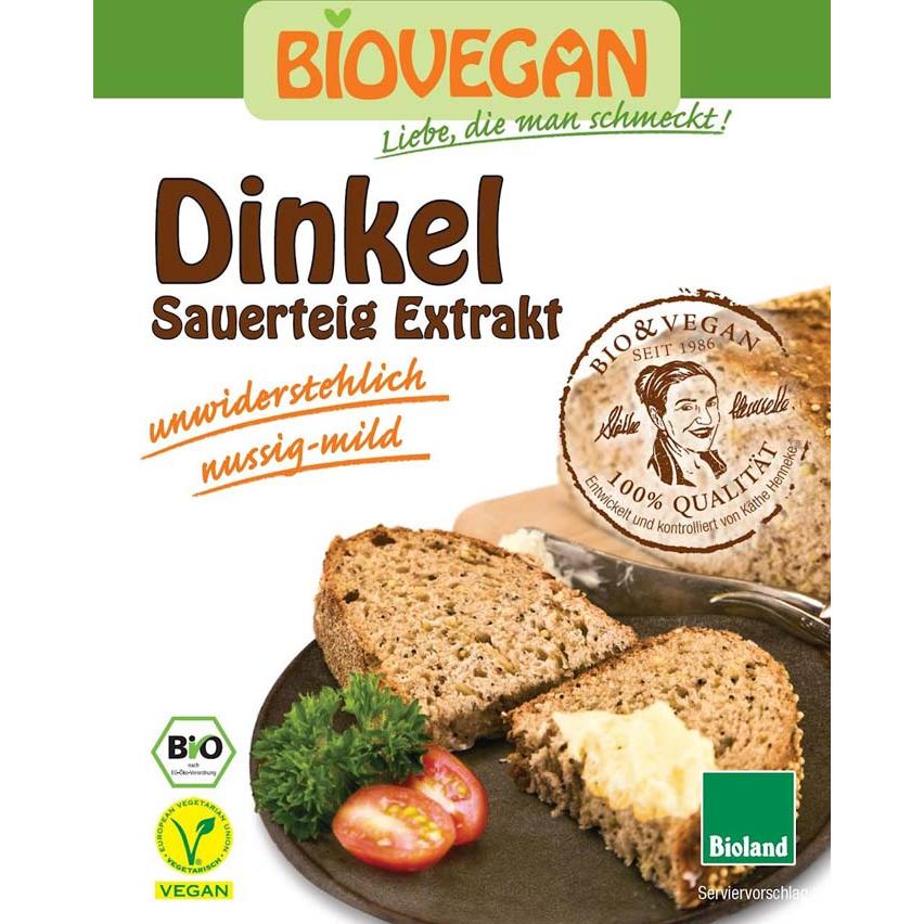 BIO VEGAN Zakwas chlebowy orkiszowy w proszku bio 30g